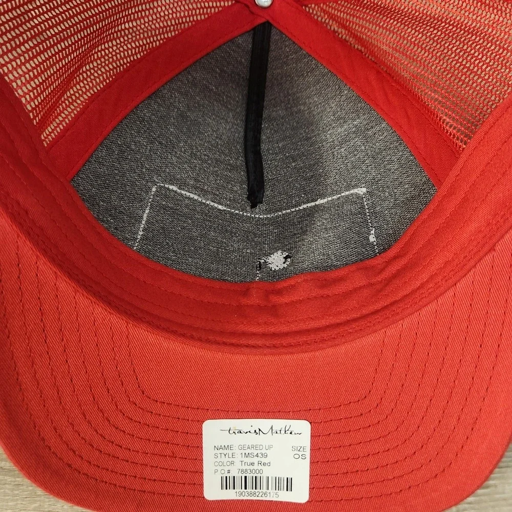 NWT Travis Mathew Golf Life On Tour Geared Up Snapback Adjuatable Baseball Hat